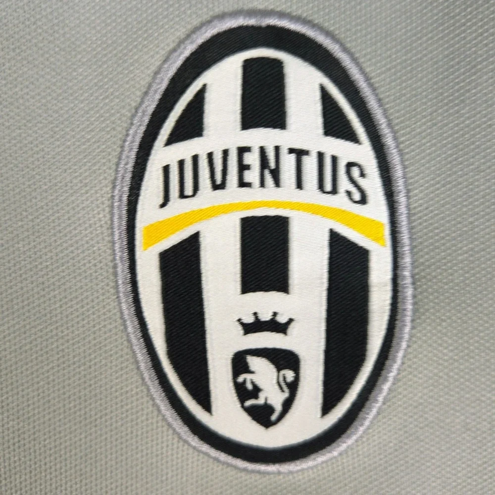 Nike Juventus FC Track Jacket Mens Large Grey Black Full Zip Soccer 436937-080‎